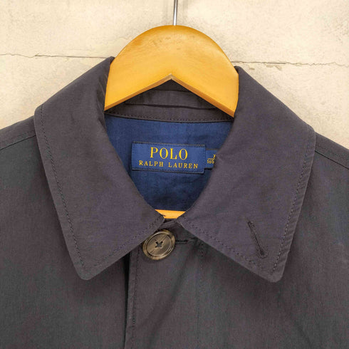 ポロラルフローレン POLO RALPH LAUREN コットンナイロン 比翼 ステンカラーコート メンズ JPN:XS