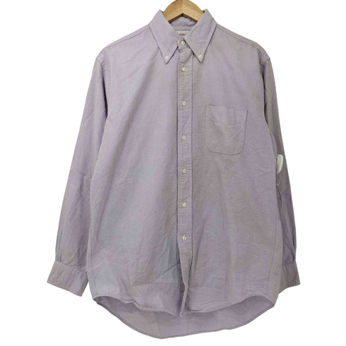 ブルックスブラザーズ BROOKS BROTHERS コットン100 ボタンダウン オックスフォード L/S シャツ メンズ import:S