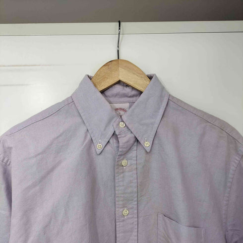 ブルックスブラザーズ BROOKS BROTHERS コットン100 ボタンダウン オックスフォード L/S シャツ メンズ import:S