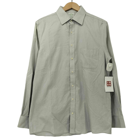 ブルックスブラザーズ BROOKS BROTHERS Milano Fit スーピマコットン L/S ドレスシャツ メンズ 15 1/2 -33