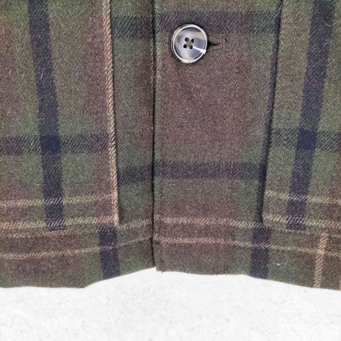 オールドネイビー OLD NAVY チェックランチコート メンズ JPN:M
