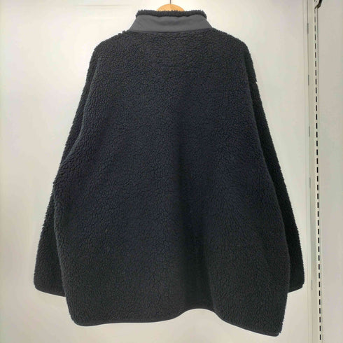 ユニクロ UNIQLO フリースオーバーサイズプルオーバー ブラック 3XL メンズ 3XL