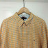 トミーヒルフィガー TOMMY HILFIGER ロゴ刺繍 チェック ボタンダウン L/S シャツ メンズ import:XL