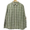 エルエルビーン L.L.Bean コットン100 リップストップ チェック レギュラーカラー L/S シャツ メンズ import:L