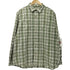 エルエルビーン L.L.Bean コットン100 リップストップ チェック レギュラーカラー L/S シャツ メンズ import:L