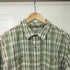 エルエルビーン L.L.Bean コットン100 リップストップ チェック レギュラーカラー L/S シャツ メンズ import:L