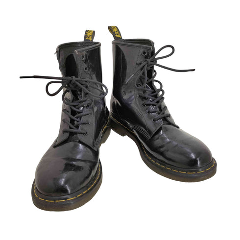 ドクターマーチン Dr.Martens エナメル 8ホール レースアップブーツ メンズ uk9
