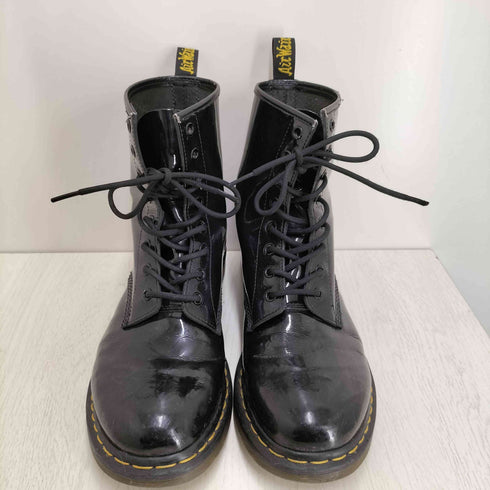 ドクターマーチン Dr.Martens エナメル 8ホール レースアップブーツ メンズ uk9