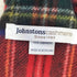 ジョンストンズオブエルガン johnstons of elgin チェック柄 カシミヤマフラー メンズ