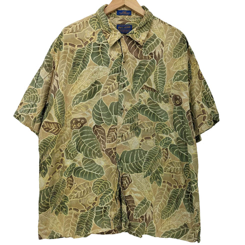 ペンドルトン PENDLETON 総柄 コットンレーヨン オープンカラー アロハ シャツ メンズ JPN:XL