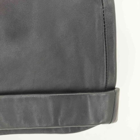 ヴィヴィアンウエストウッドレッドレーベル Vivienne Westwood RED LABEL 13SS ラムレザータックショーツ レディース 40