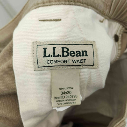エルエルビーン L.L.Bean 00s キャンバス カーゴ パンツ メンズ 34×30