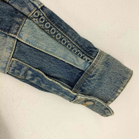 マークジェイコブス MARC JACOBS Patchwork Denim Jacket レディース XS