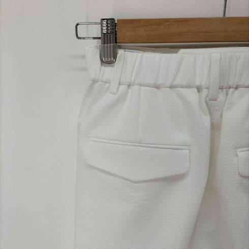 ユナイテッドアローズ UNITED ARROWS エアリー タック テーパードパンツ WHITE レディース JPN:38