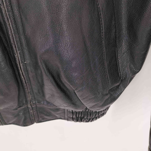 SUMEI 本革 レザージップアップジャケット メンズ XL