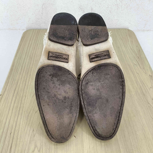 ドルチェアンドガッバーナ DOLCE&GABBANA イタリア製 キャンバス ドレスシューズ メンズ US:6