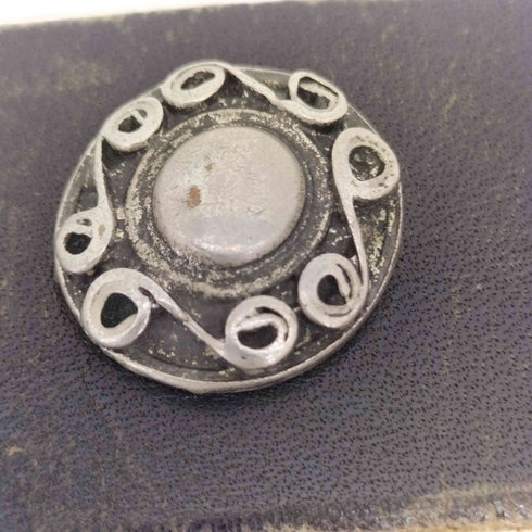 コンチョ レザーベルト メンズ