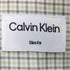 カルバンクライン CALVIN KLEIN Slim Fit ギンガムチェック ロゴ刺繍 長袖シャツ メンズ US:42