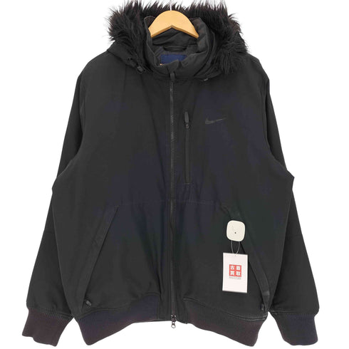 ナイキ NIKE スウッシュ フェイクファー リップストップ ダブルジップ アライアンスジャケット メンズ import:XL