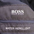 ヒューゴボス HUGO BOSS WATER REPELLMENT リバーシブル フード着脱可 2way タータンチェック ダブルジップ フーデッドブルゾン 裾ドローコード メンズ US:42