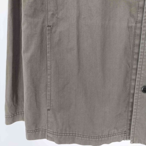 ヒューゴボス HUGO BOSS 裏地総柄 4ポケ ミリタリーシャツジャケット メンズ