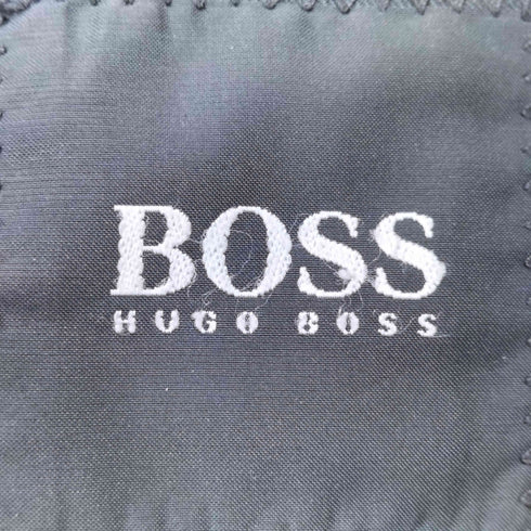 ヒューゴボス HUGO BOSS 裏地総柄 4ポケ ミリタリーシャツジャケット メンズ