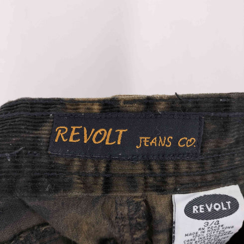 Revolt ブリーチ加工 パンツ レディース