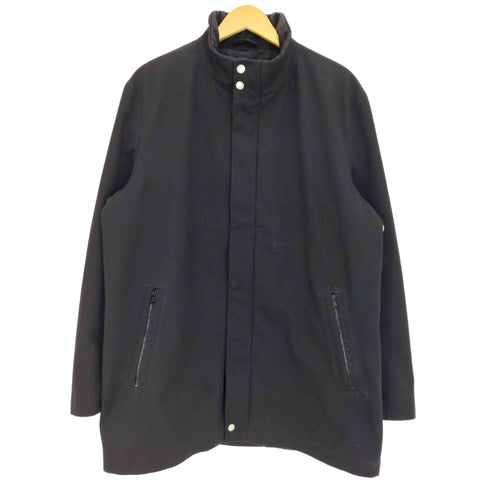 ヒューゴボス HUGO BOSS weatherproof スタンドカラー 比翼ジップ ミドルコート メンズ