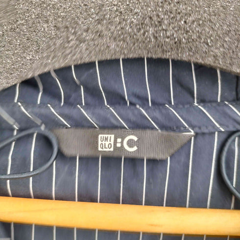 ユニクロシー UNIQLO:C フーデッドプルオーバーシャツ レディース