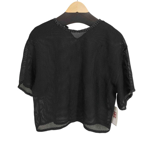 KANASHI メッシュシアーブラウス レディース