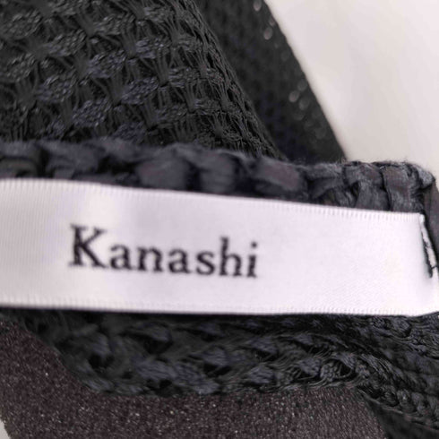 KANASHI メッシュシアーブラウス レディース