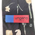 ウンガロ ungaro 総柄 鬱金香 チューリップ 絹 シルク ネクタイ メンズ