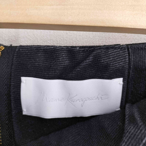 マメクロゴウチ Mame Kurogouchi Cord Embroidery Detail Denim Skirt レディース JPN:1