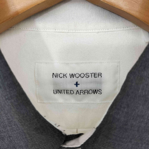 ユナイテッドアローズ UNITED ARROWS ×NICK WOOSTER プルオーバー シャツ メンズ JPN:S