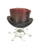AMERICAN HAT MAKERS フロントボタンデザインレザーハット メンズ