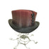 AMERICAN HAT MAKERS フロントボタンデザインレザーハット メンズ