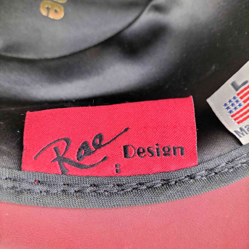 AMERICAN HAT MAKERS フロントボタンデザインレザーハット メンズ