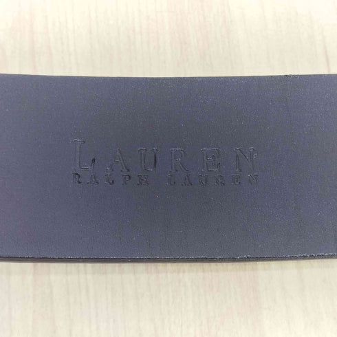 ローレンラルフローレン LAUREN RALPH LAUREN 型押しレザーベルト メンズ XS