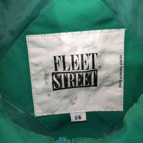 FLEET STREET 短丈 ボックスフィット ジップアップ ブルゾン メンズ 14