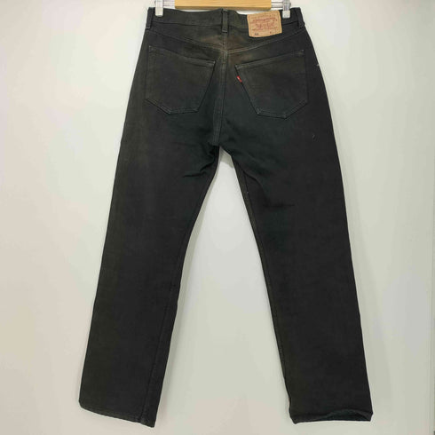 リーバイス Levis 90s 501 ユーロ ボタン裏295 後染め ブラック デニム メンズ W33 L32