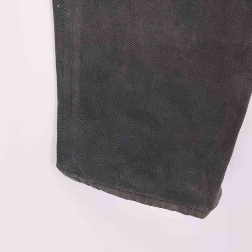 リーバイス Levis 90s 501 ユーロ ボタン裏295 後染め ブラック デニム メンズ W33 L32