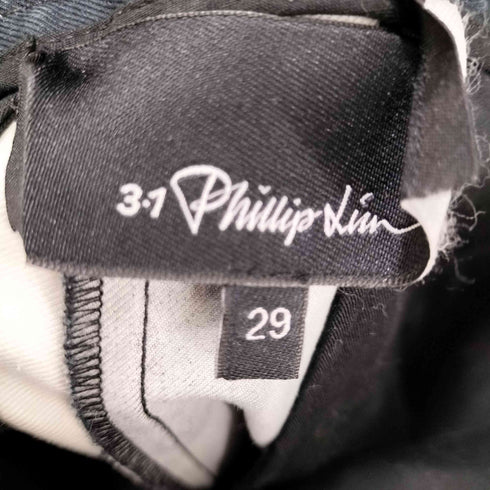 スリーワンフィリップリム 3.1 phillip lim タックテーパードパンツ メンズ US:28-29