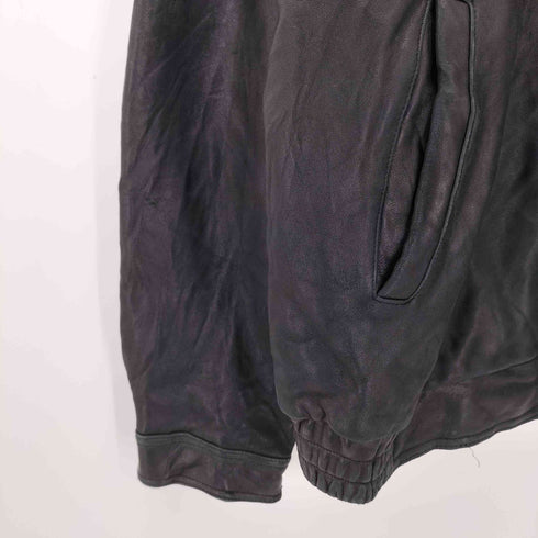 ジョセフアンドフェイス Joseph&Feiss 羊革 ラムレザー シングル ライダースジャケット メンズ 2XL