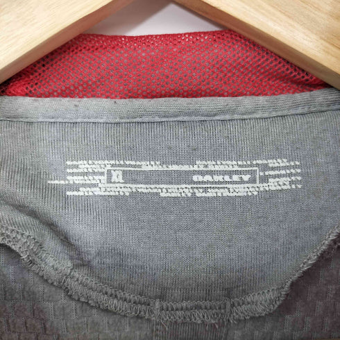 オークリー OAKLEY 00s Y2K archive オーバル フルジップ ジップアップ パーカー メンズ import:XL