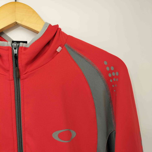 オークリー OAKLEY 00s Y2K archive バイカラー ジップアップ パーカー メンズ import:M