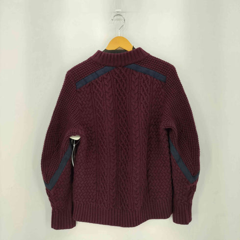 サカイ Sacai Cable Knit Mock Neck Sweater ケーブルニット モックネック セーター レディース JPN:1