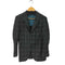 ビームス BEAMS Custom tailor Loro Piana リネンツイード チェック柄 背抜 3B テーラード ジャケット メンズ