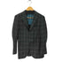 ビームス BEAMS Custom tailor Loro Piana リネンツイード チェック柄 背抜 3B テーラード ジャケット メンズ