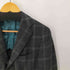 ビームス BEAMS Custom tailor Loro Piana リネンツイード チェック柄 背抜 3B テーラード ジャケット メンズ