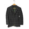ビームス BEAMS Custom tailor FRATELLI TALLIA DI DELFINO ウール カシミヤ チェック柄 総裏 3B テーラード ジャケット メンズ